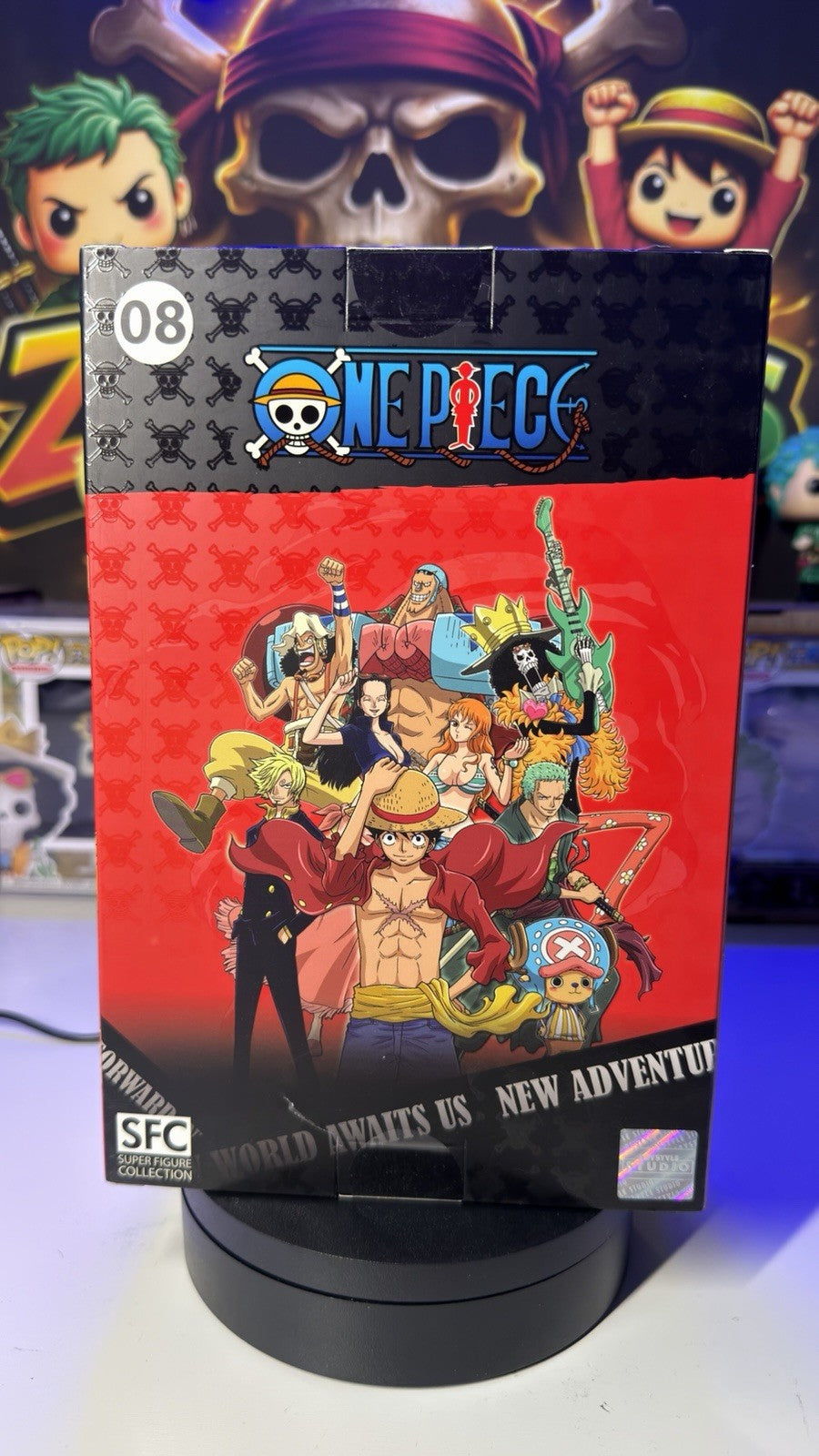 action figure Abystyle Monkey D. Luffy 08 One Piece