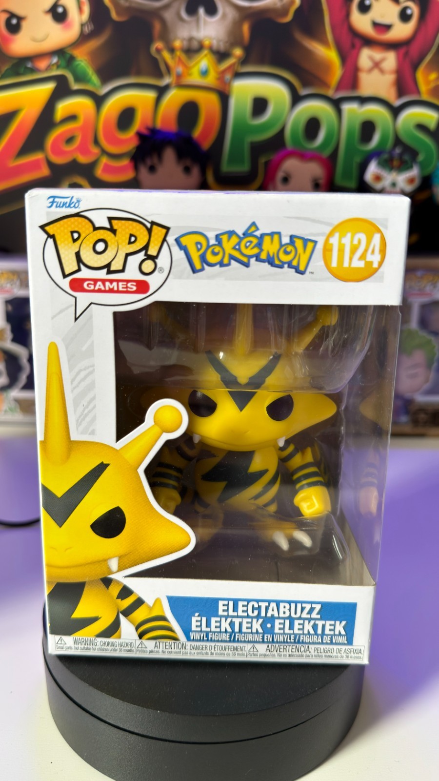 Funko Pop Electabuzz Elektek Elektek 1124 Pokemon