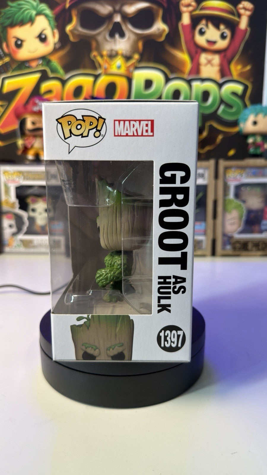 Funko Pop Groot as Hulk 1397