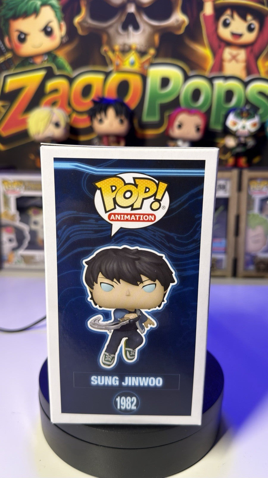 Funko Pop Sung Jinwoo 1982 Solo Leveling