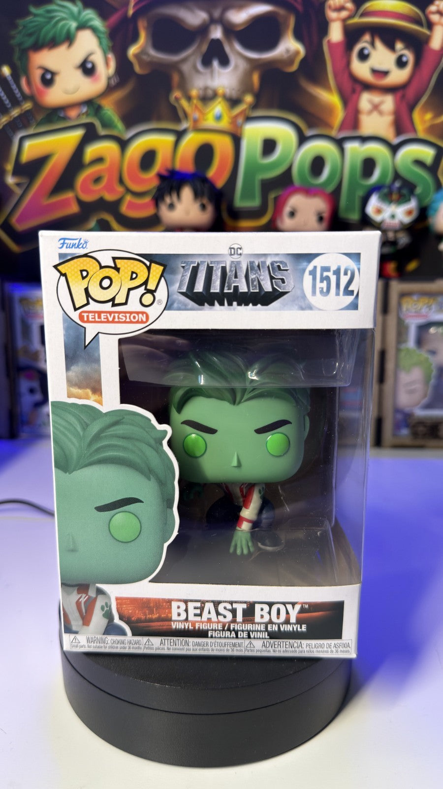 Funko Pop Beast Boy 1512 Titans