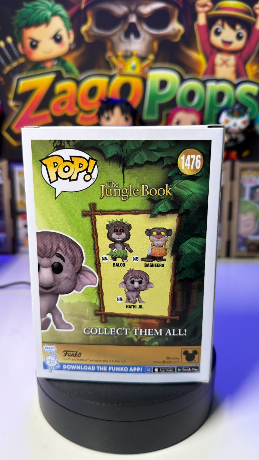 Funko Pop Hathi Jr 1476 The Jungle Book