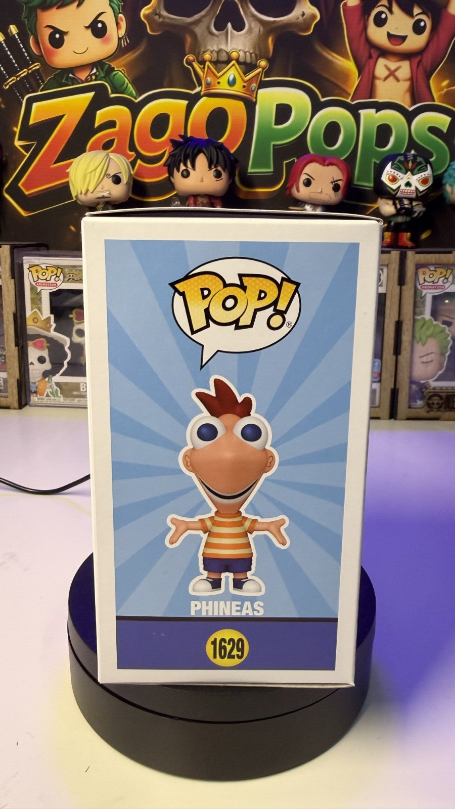 Funko Pop Phineas 1629 Phineas and Ferb