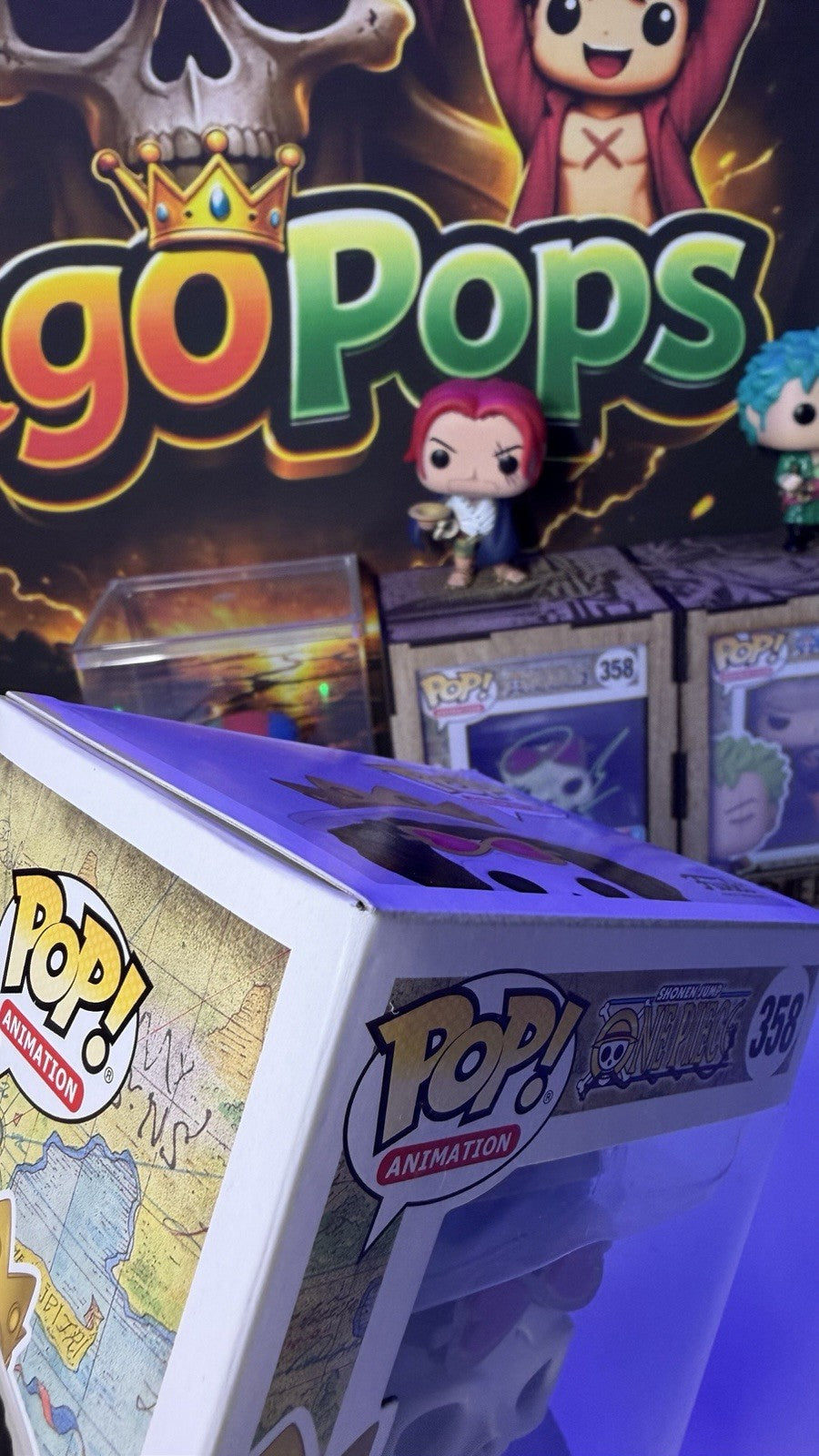Funko Pop Brook 358 Barcode USA Originale One Piece