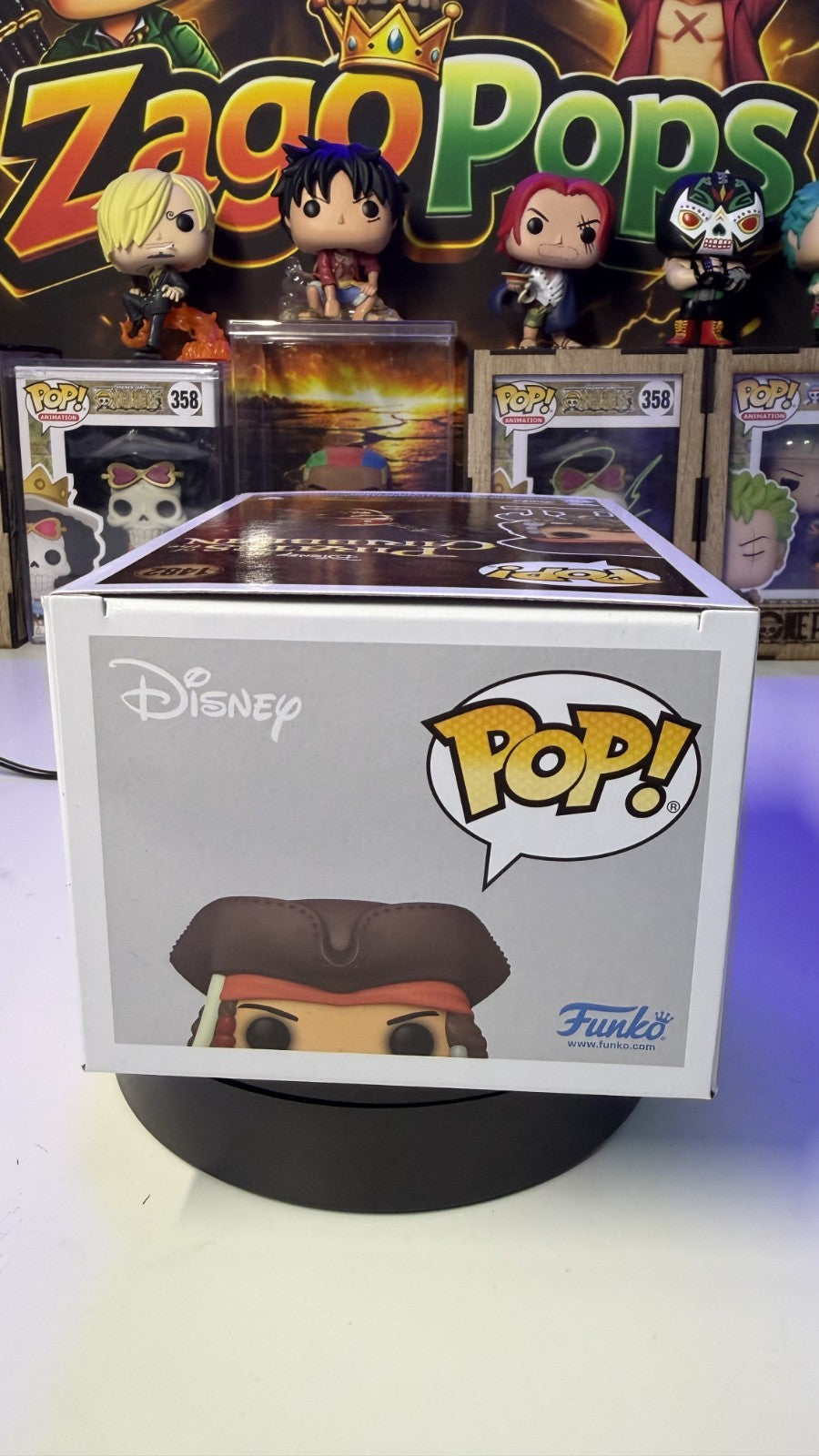 Funko Pop Jack Sparrow 1482 Pirates Of The Caribbean