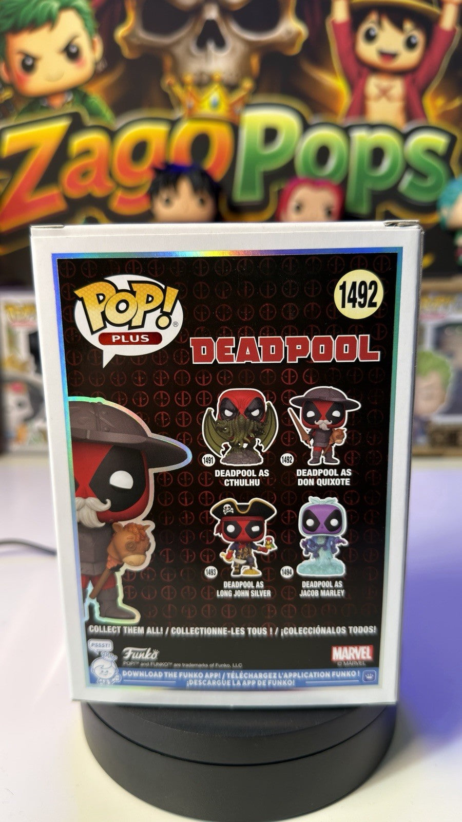 Funko Pop Deadpool as Don Quixote