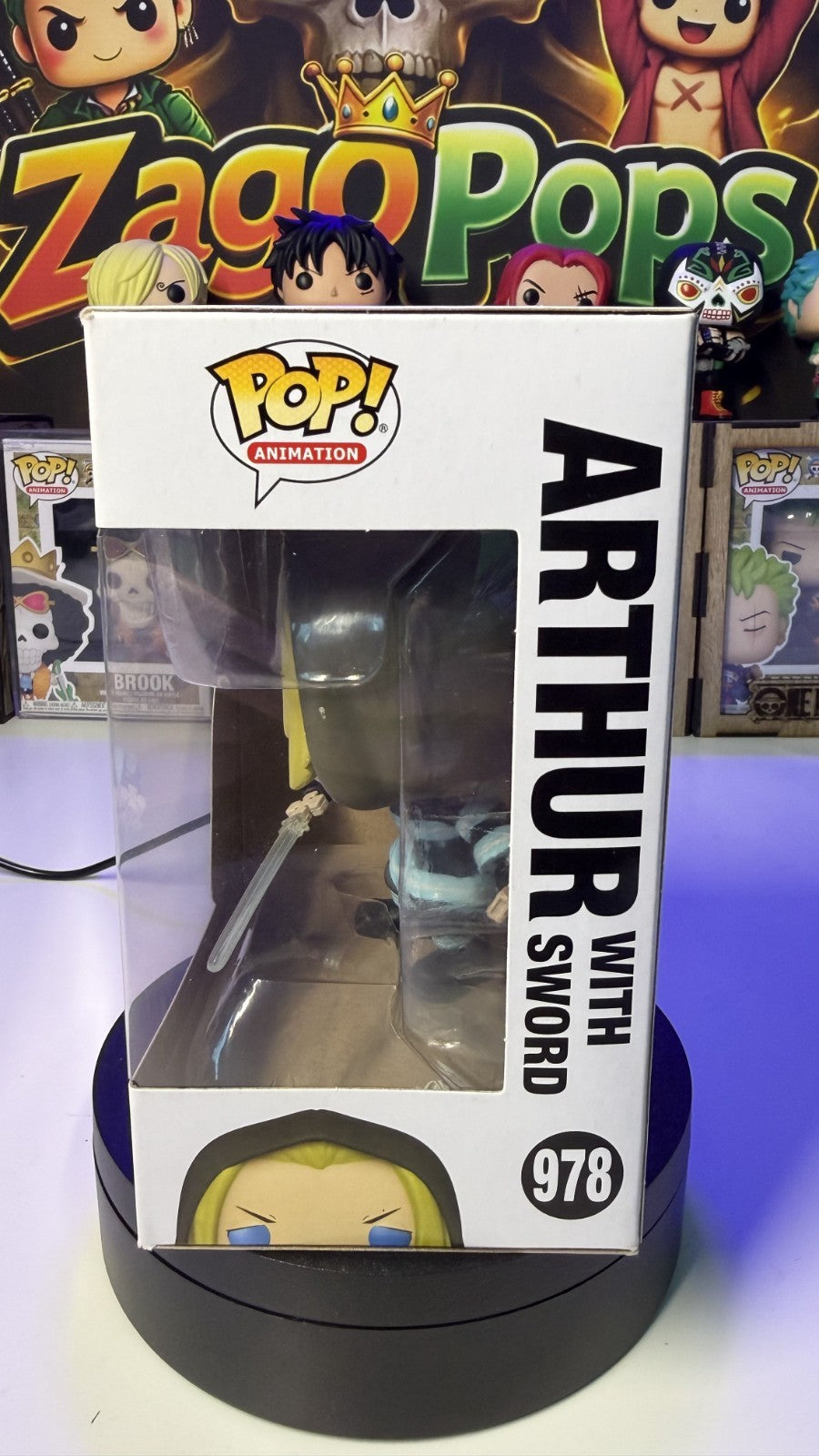 Funko Pop Arthur With Sword 978 Fire Force