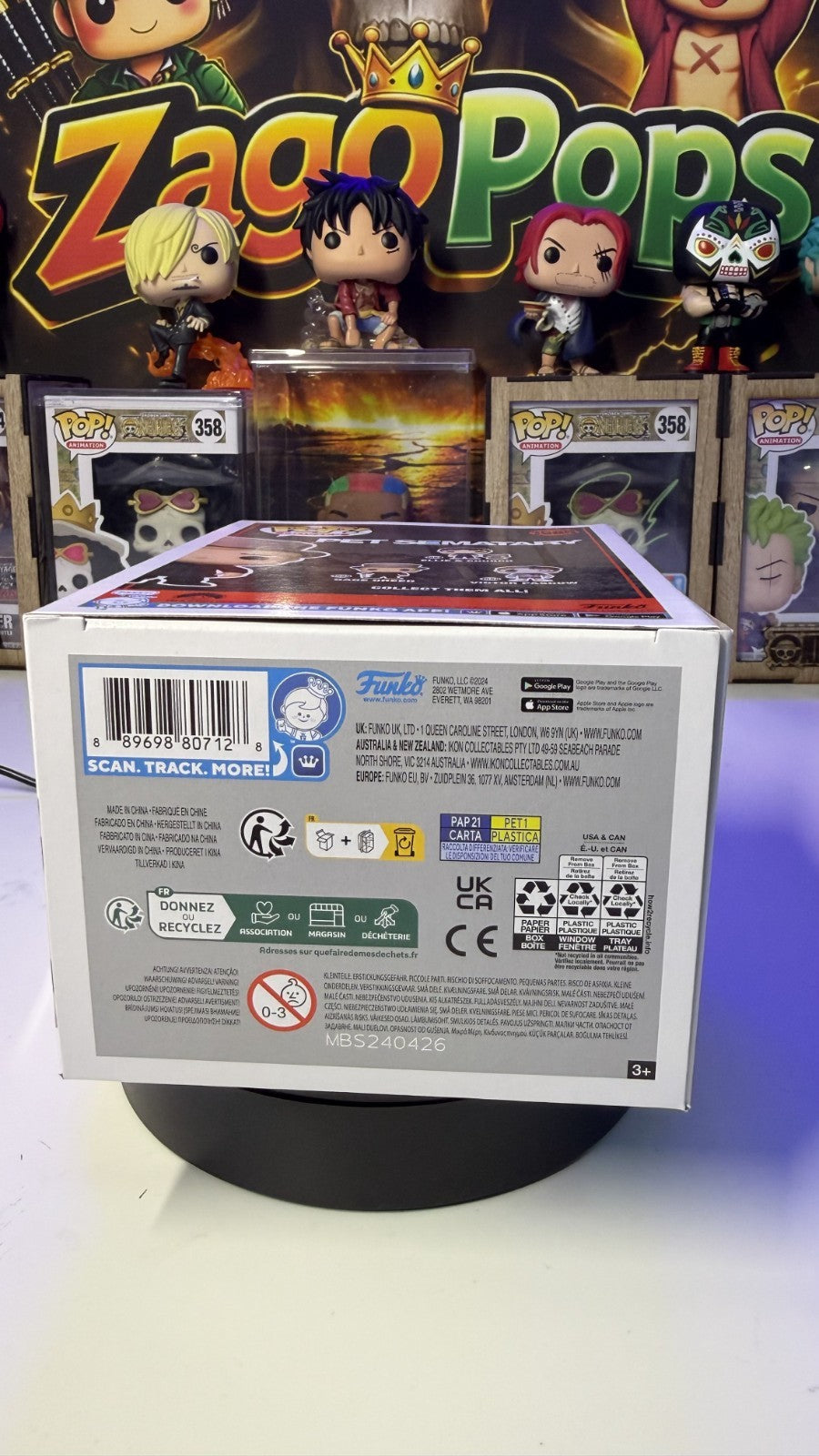 Funko Pop Gage Creed 1585 Pet Sematary