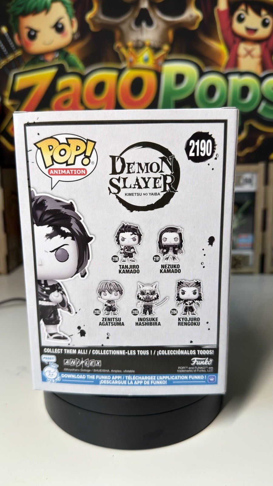 Funko Pop Tanjiro Kamado 2190 Demon Slayer