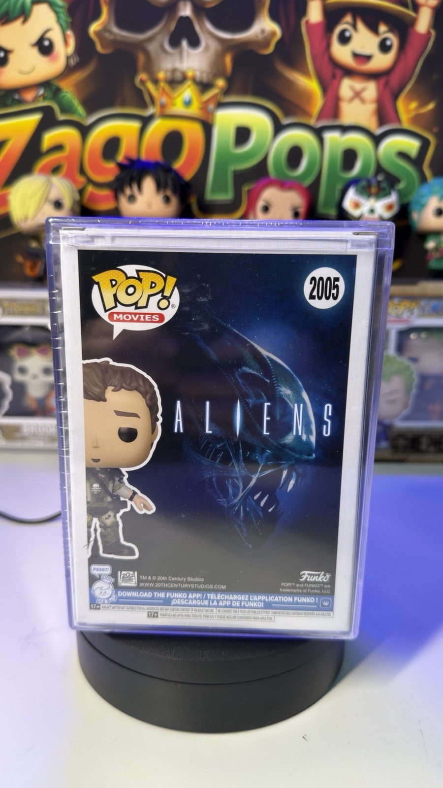 Funko Pop PVT Hudson 2005 Aliens Grail Limited Edition 750pcs