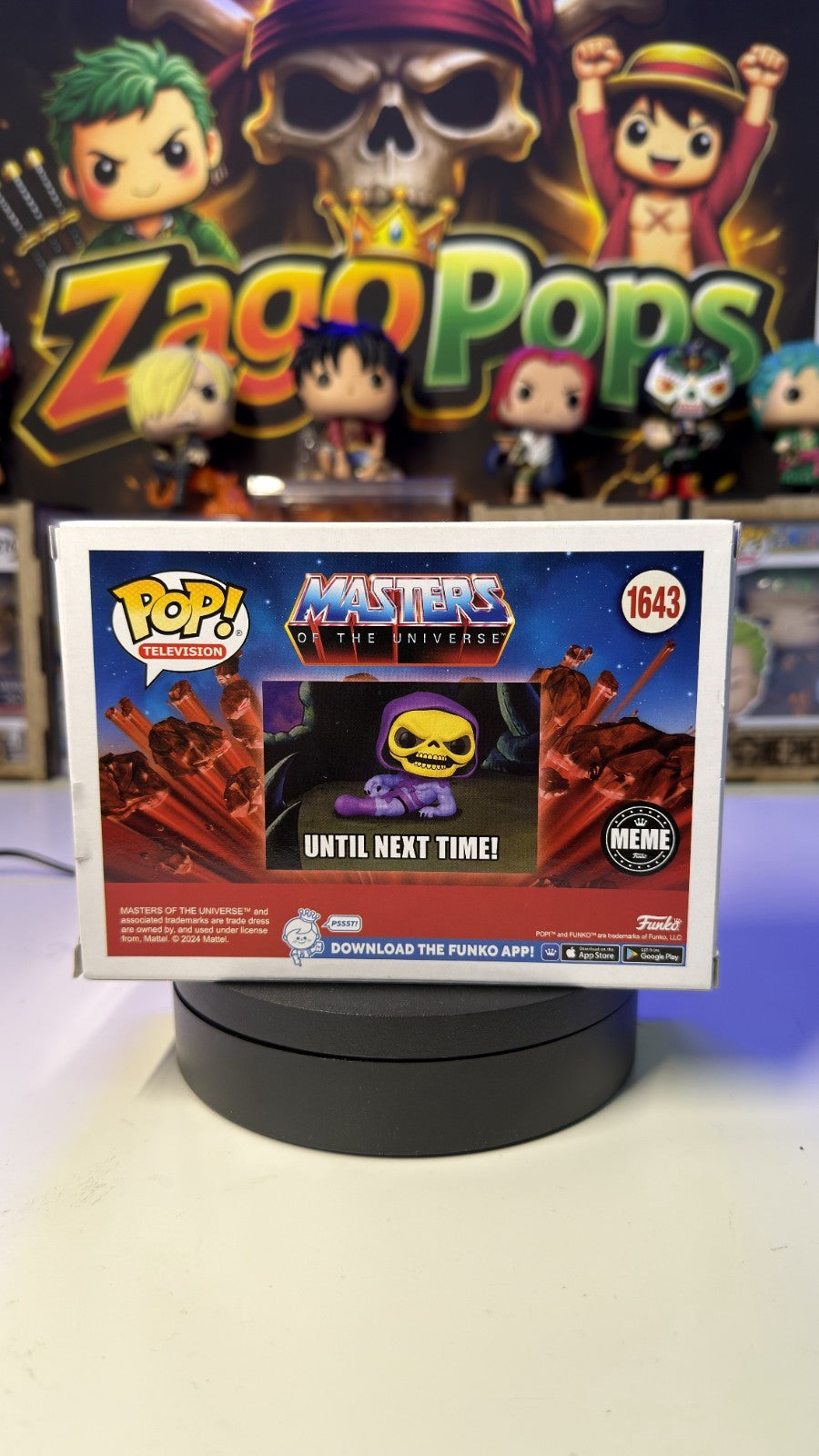 Funko Pop Skeletor 1643 Masters Of The Universe