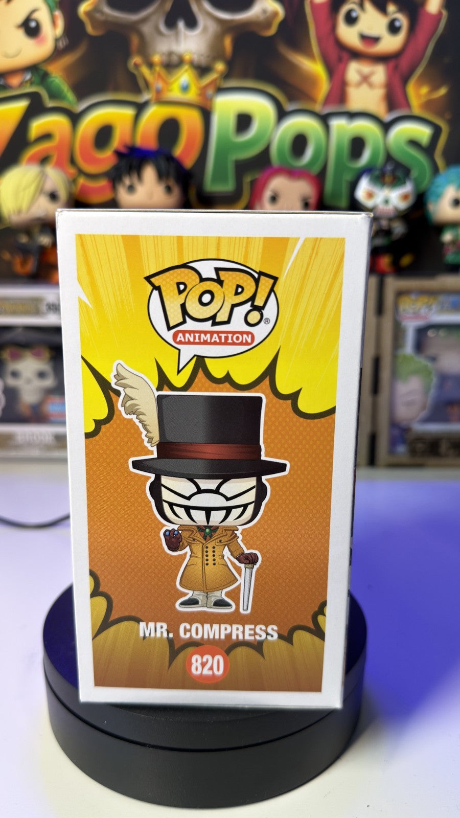 Funko Pop Mr Compress 820 Fall Convention 22 My Hero Academia