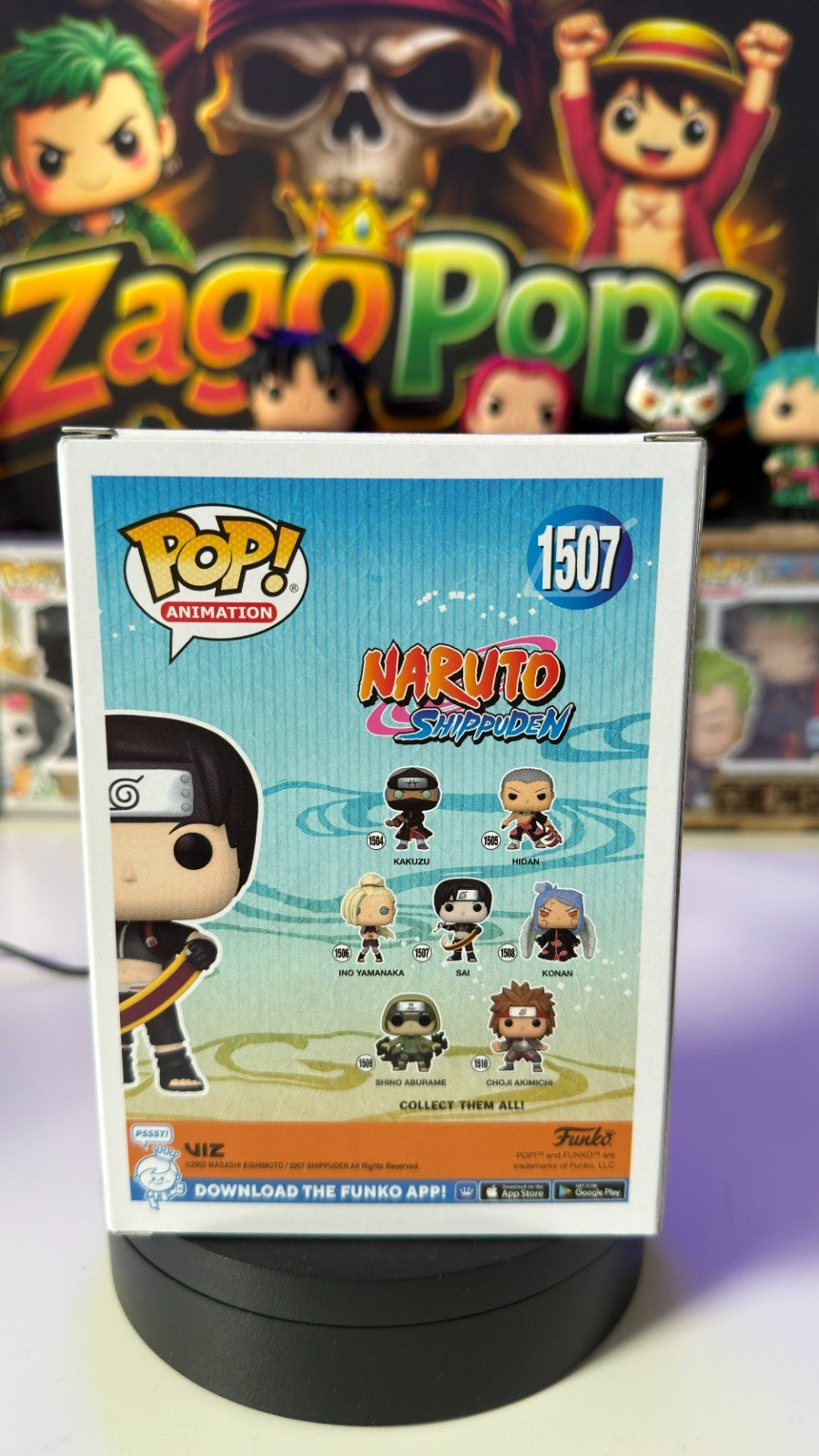 Funko Pop Sai 1507 Naruto