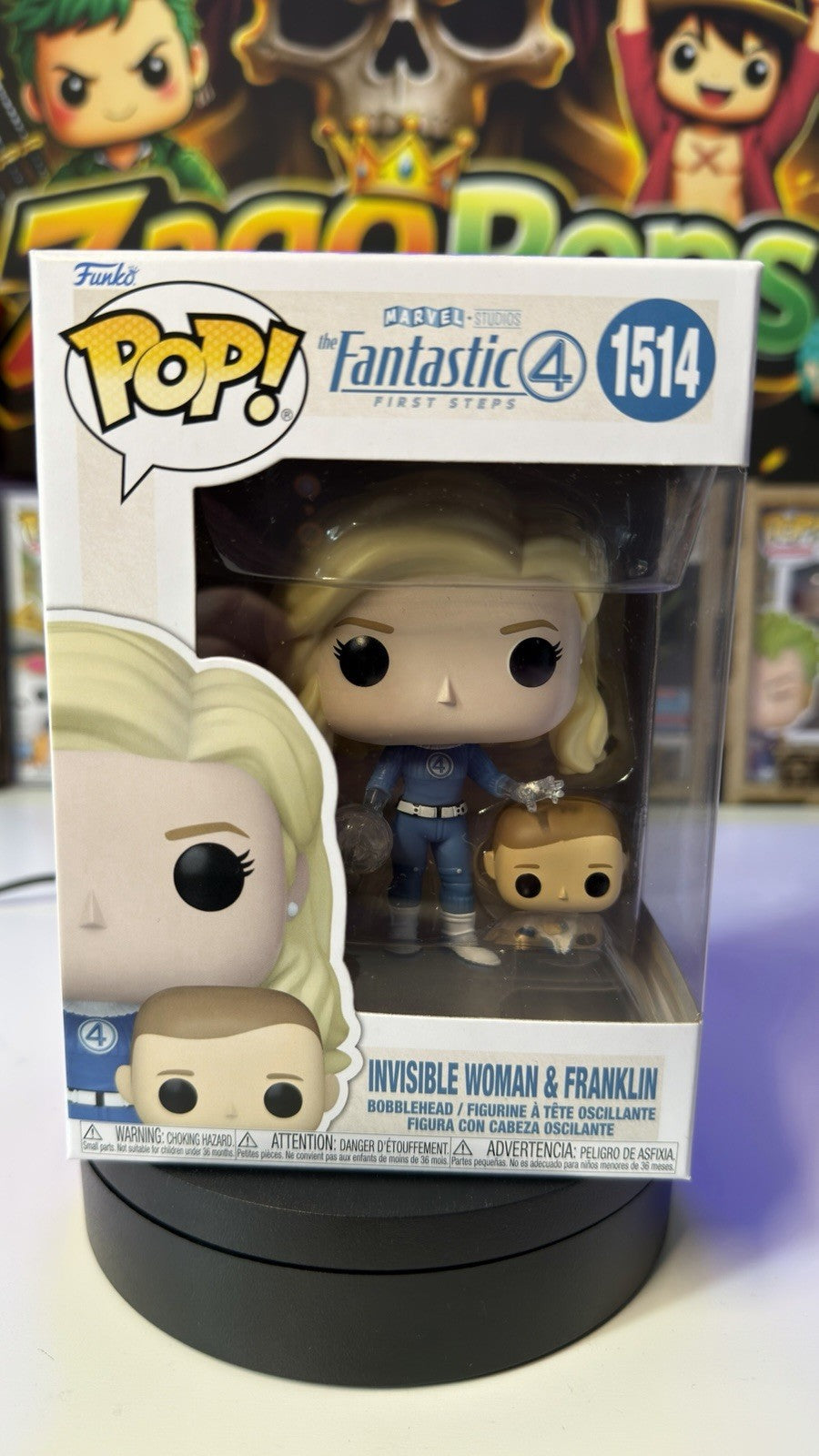Funko Pop Invisible Woman 1514 Fantastic 4
