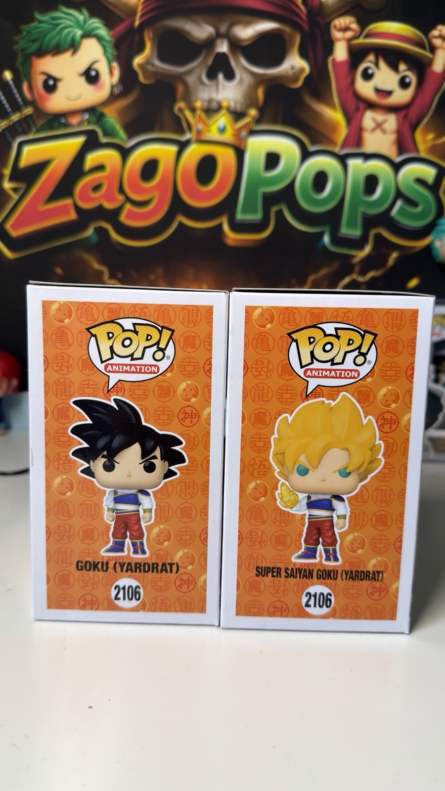 funko pop Bundle Dragon Ball Goku Yardrat 2106 Glow Chase Geekay