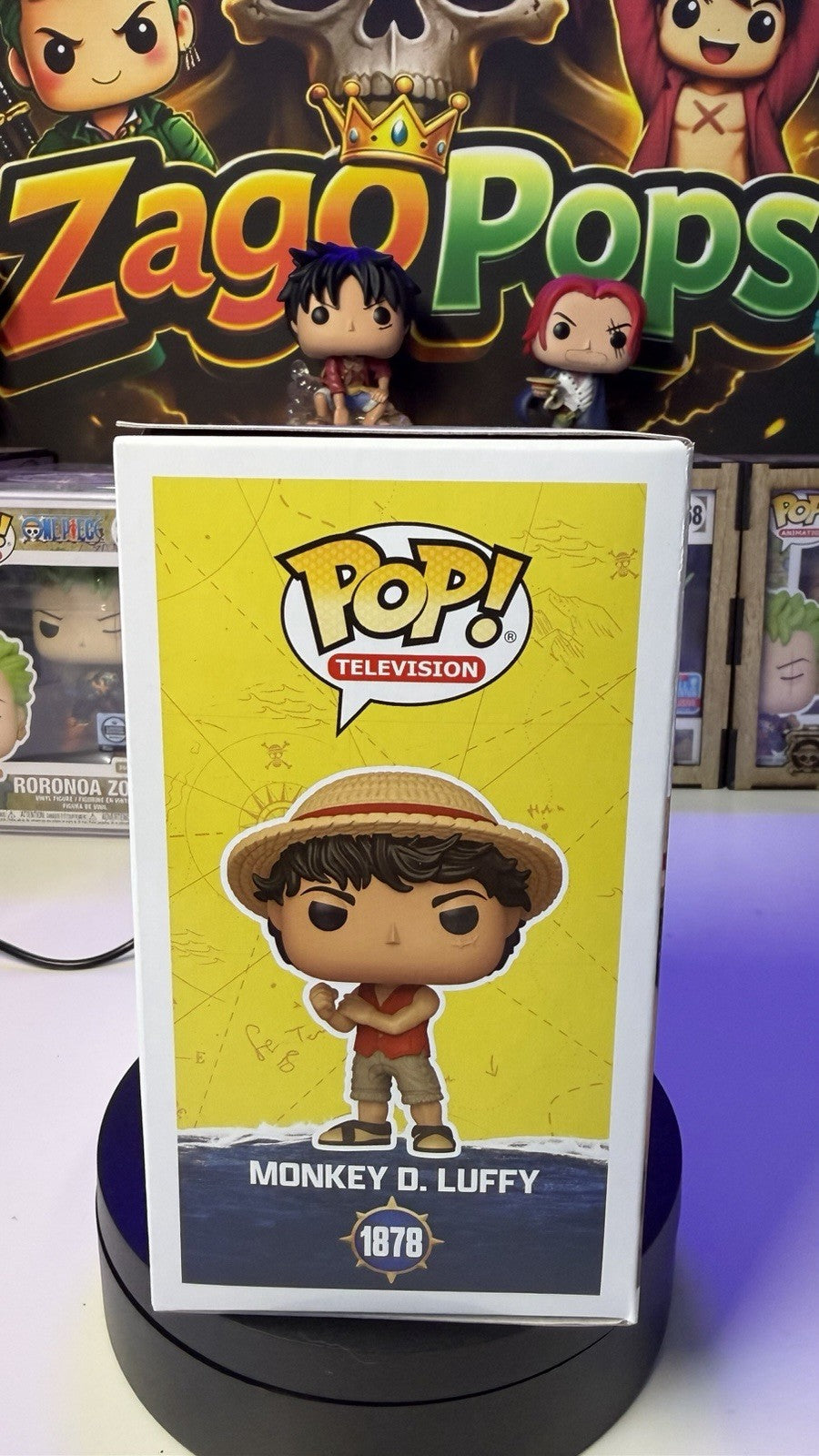 Funko Pop Monkey D Luffy 1878 One Piece Netflix