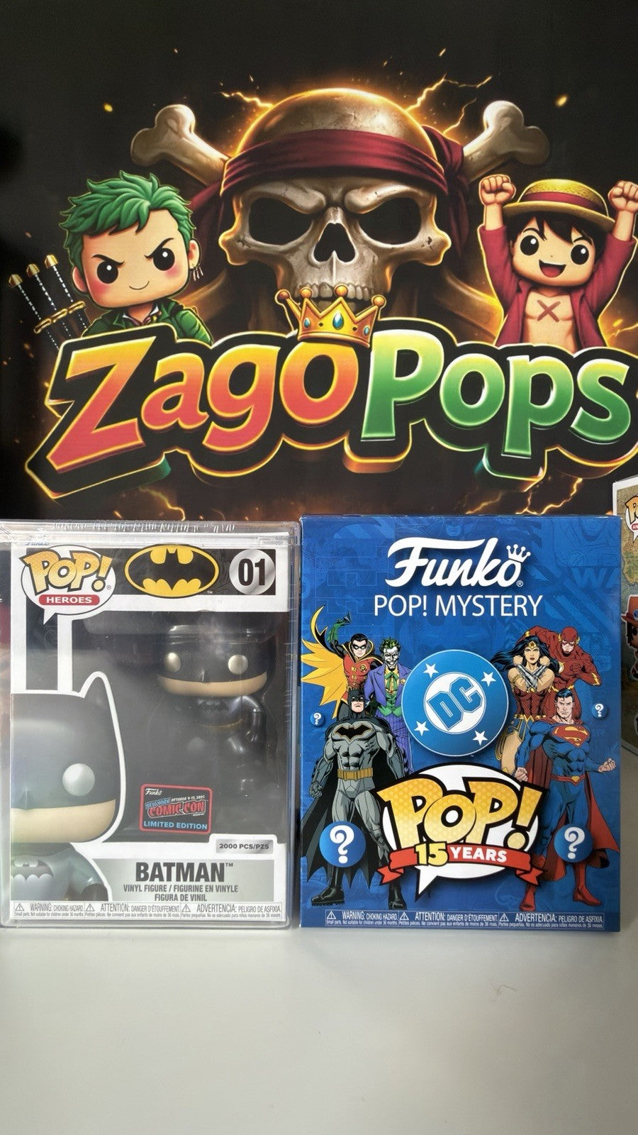 Funko Pop Batman 01 NYCC 2025 Limited Edition LE 2000 pcs