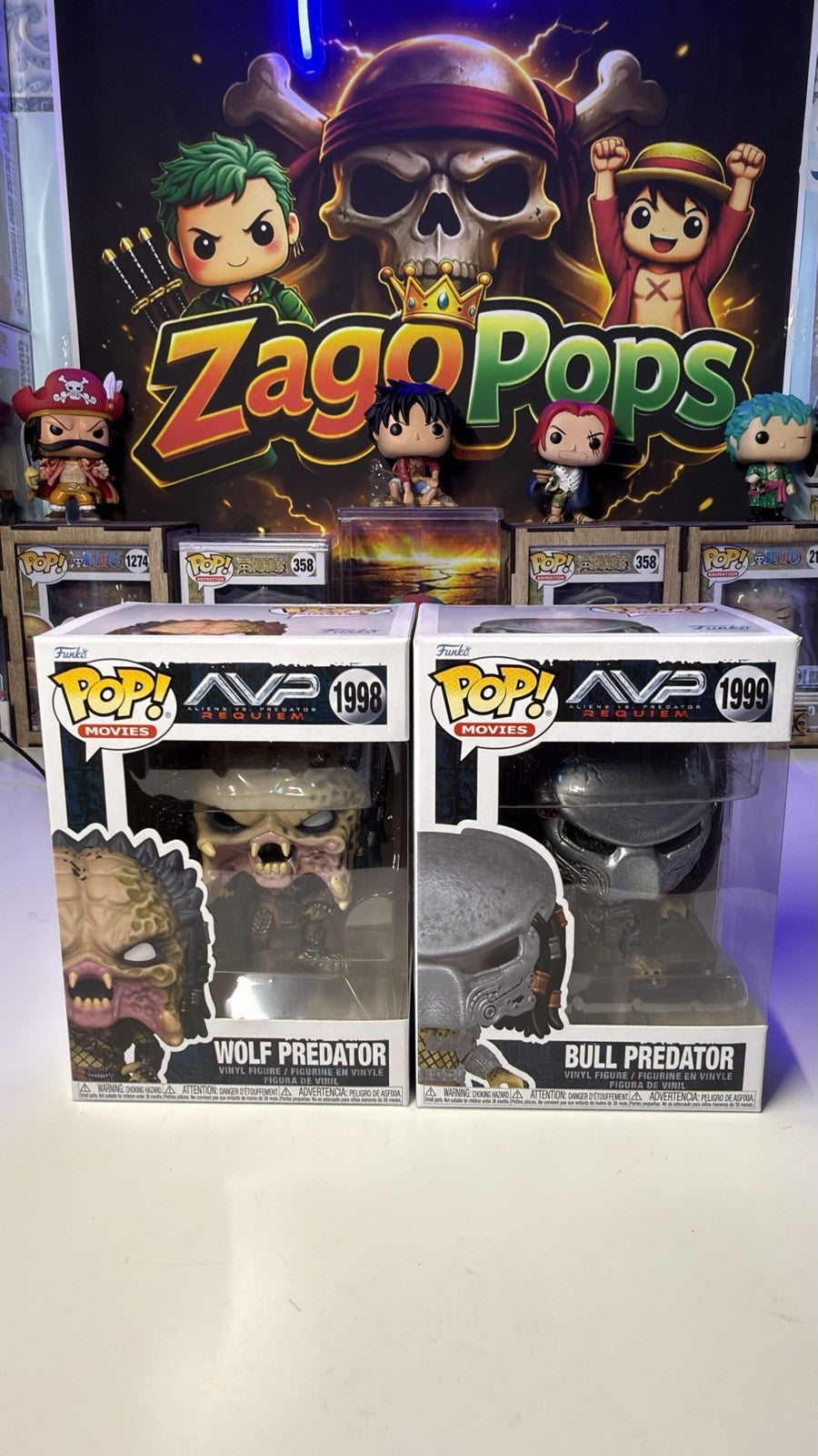 Funko Pop Bundle Predator Wolf & Bull