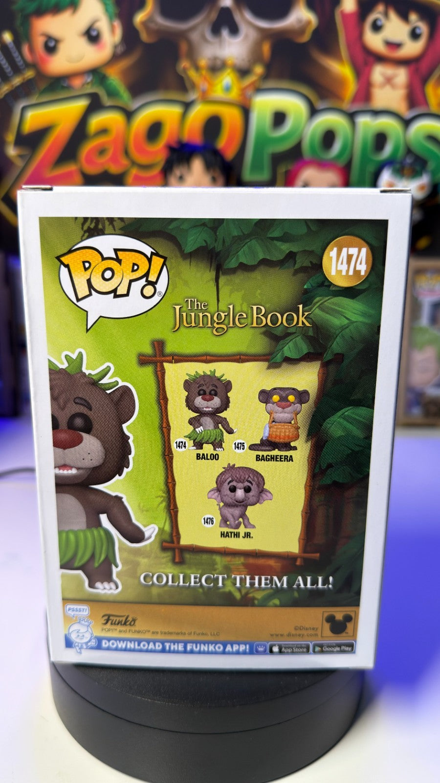Funko Pop Baloo 1474 The Jungle Book