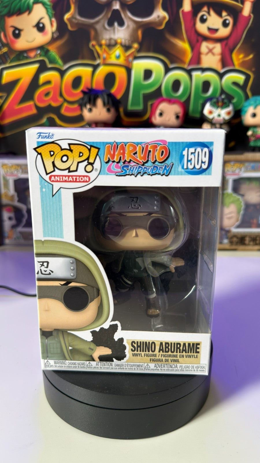 Funko Pop Shino Aburame 1509 Naruto