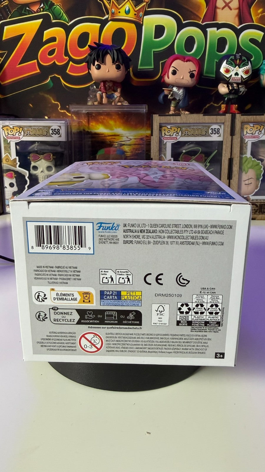 Funko Pop Fidough Patachiot Hefel 1051 Pokemon