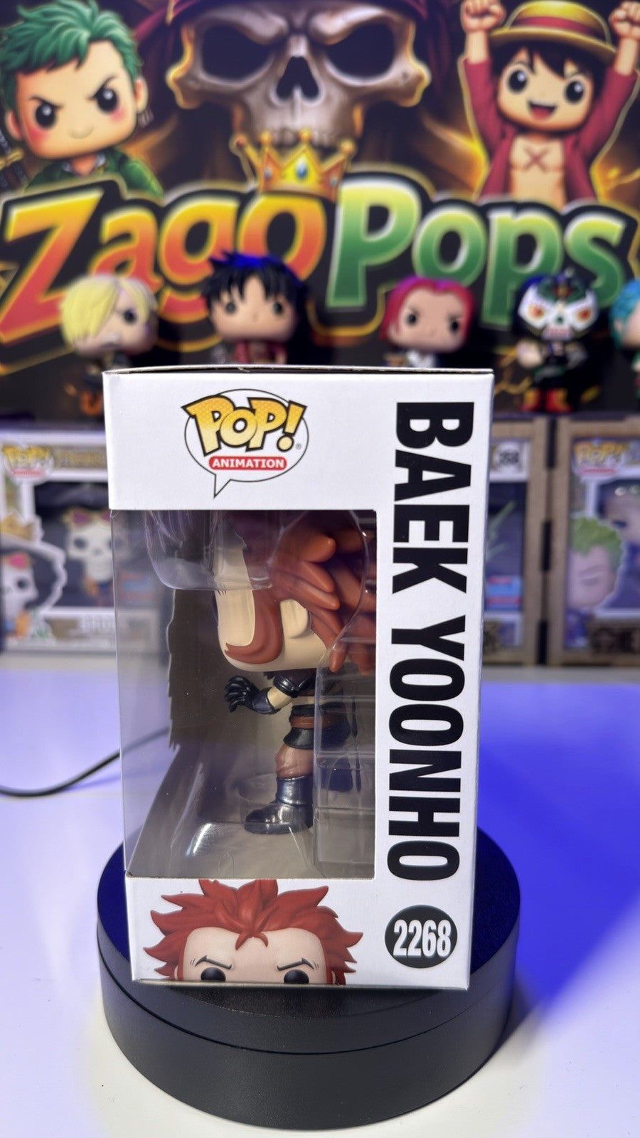 Funko Pop Baek Yoonho 2268 Solo Leveling