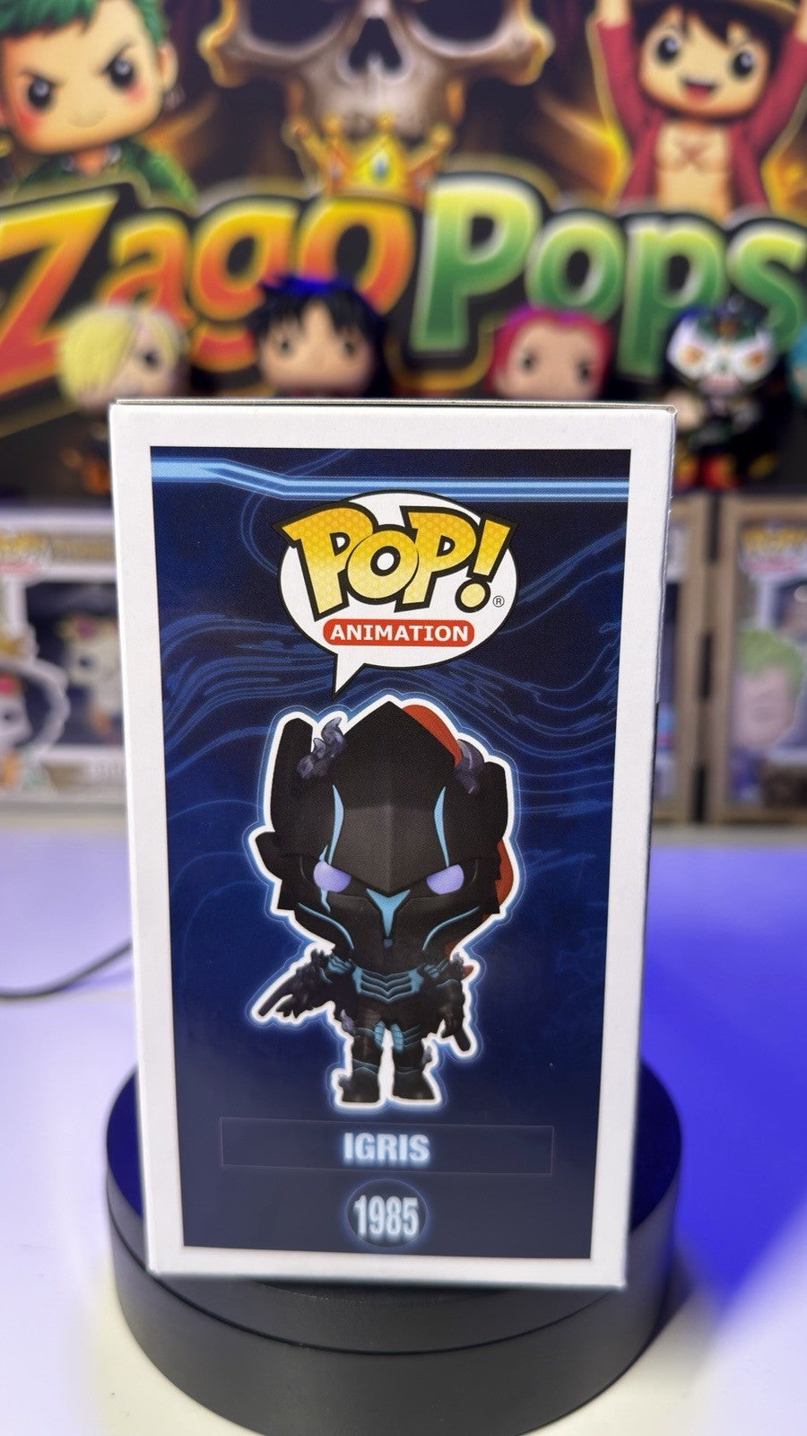 Funko Pop Igris 1985 Solo Leveling
