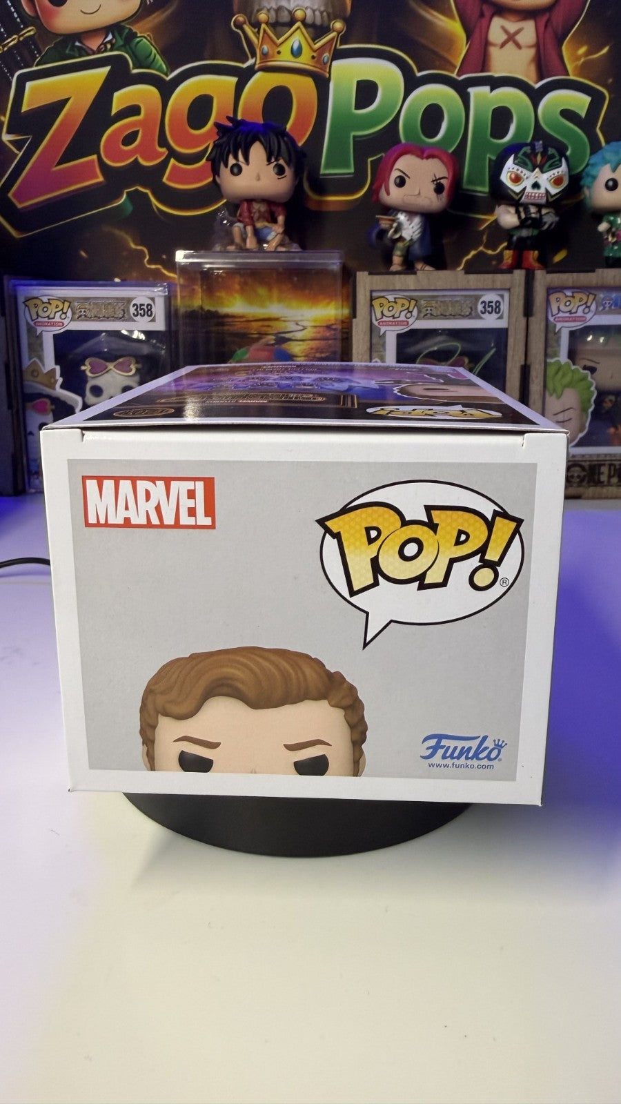 Funko Pop Star Lord 1201 Guardians Galaxy