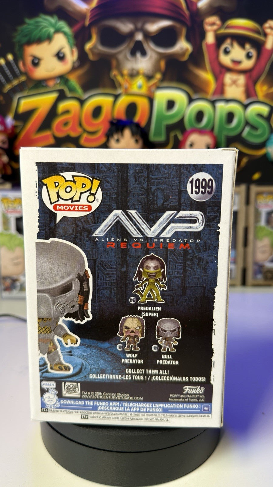 Funko Pop Bull Predator 1999 Alien