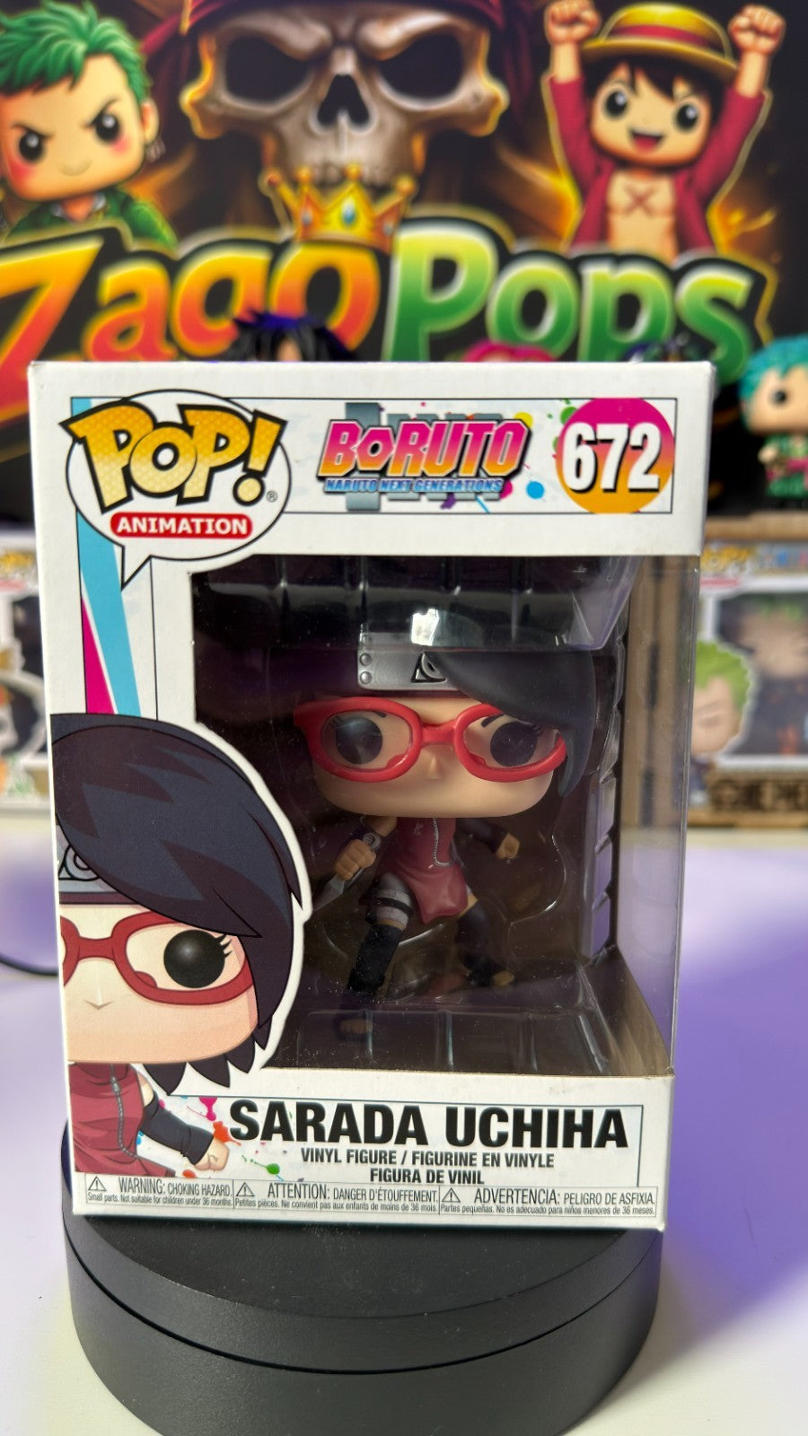 Funko Pop Sarada Uchiha 672 Boruto