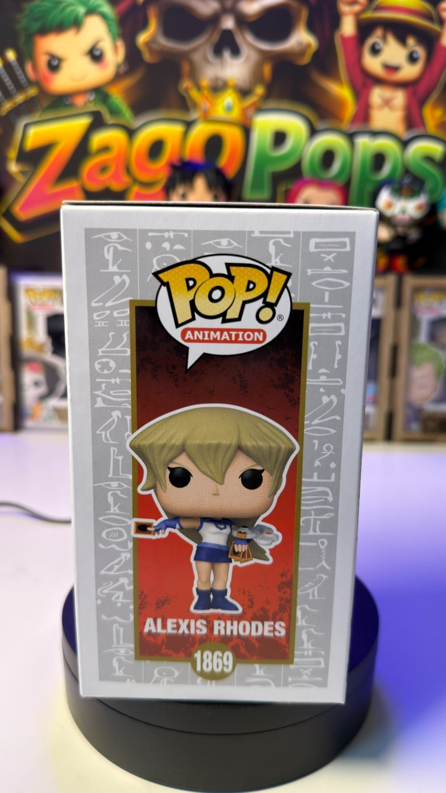 Funko Pop Alexis Rhodes 1869 Yu Gi Oh