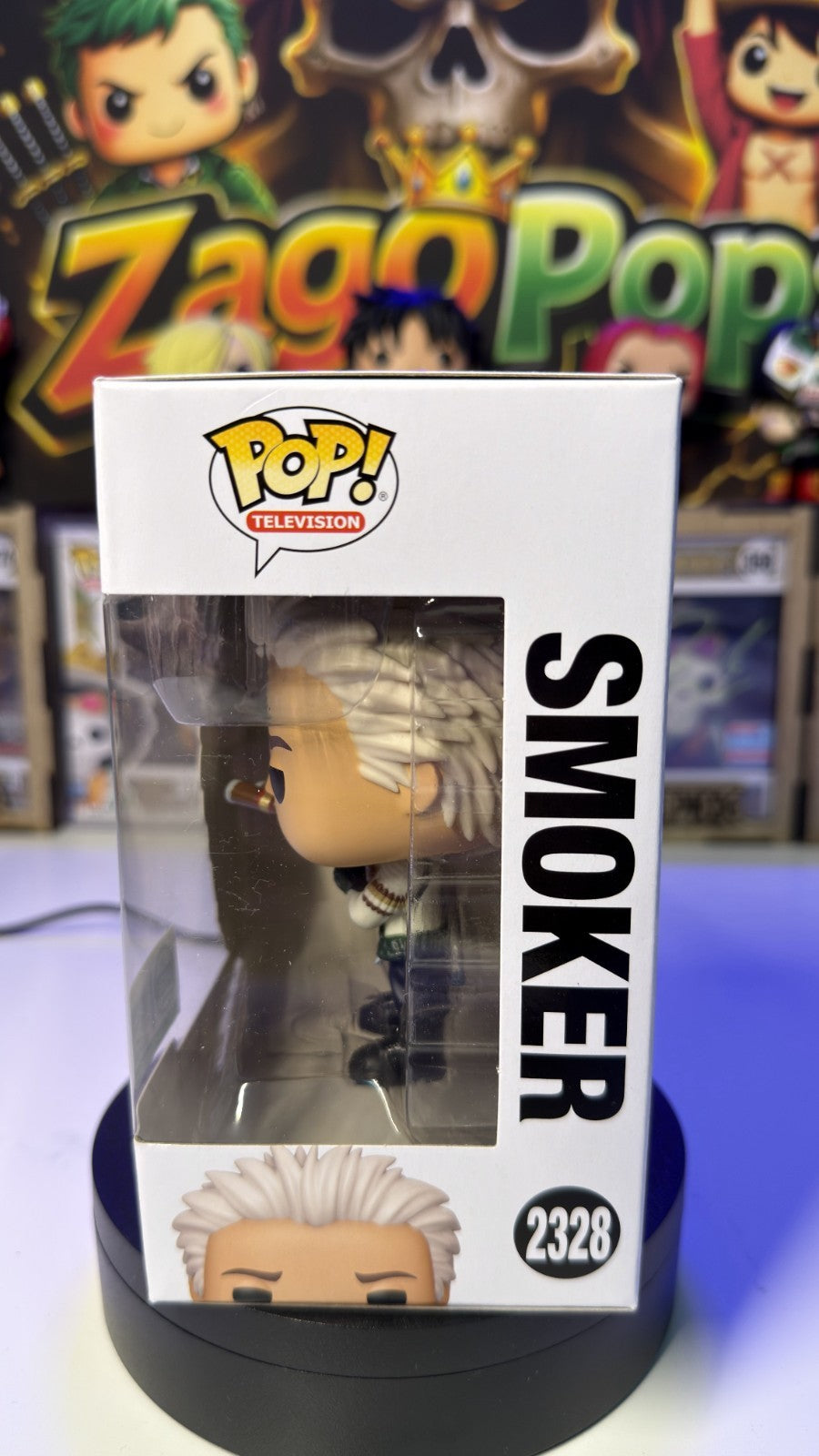 Funko Pop Smoker 2328 Limited Edition 9500 Pcs One Piece Netflix