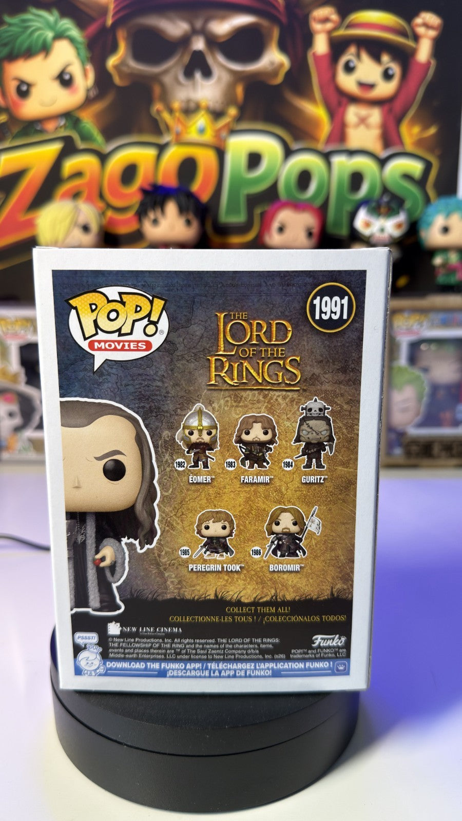 Funko Pop Denethor 1991 Limited Edition 9500 Pcs The Lord Of The Rings