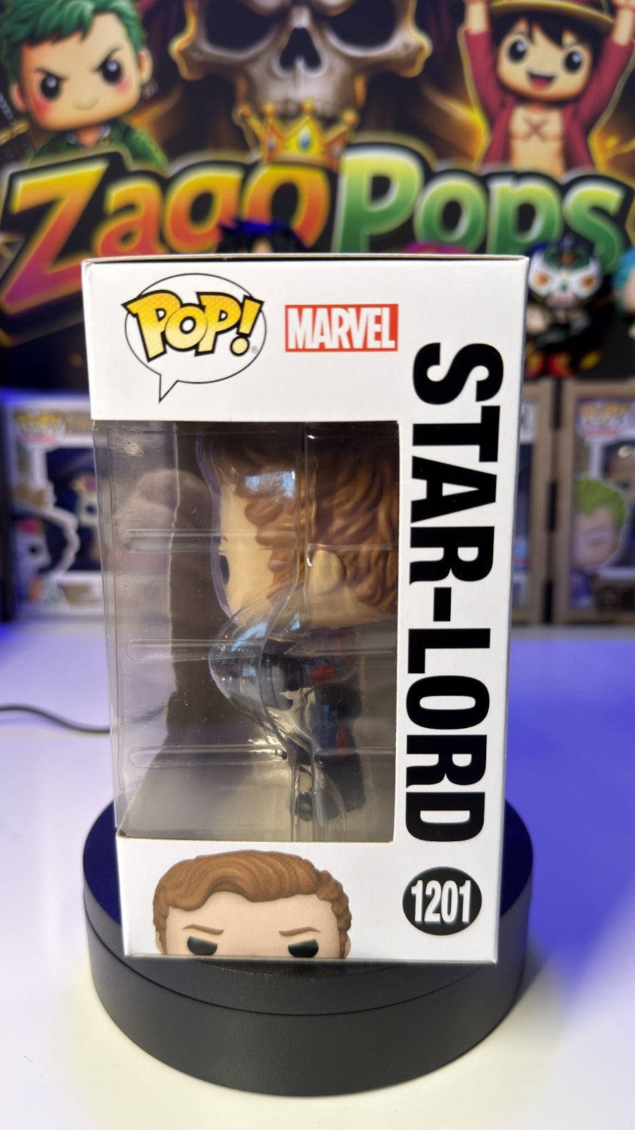 Funko Pop Star Lord 1201 Guardians Galaxy