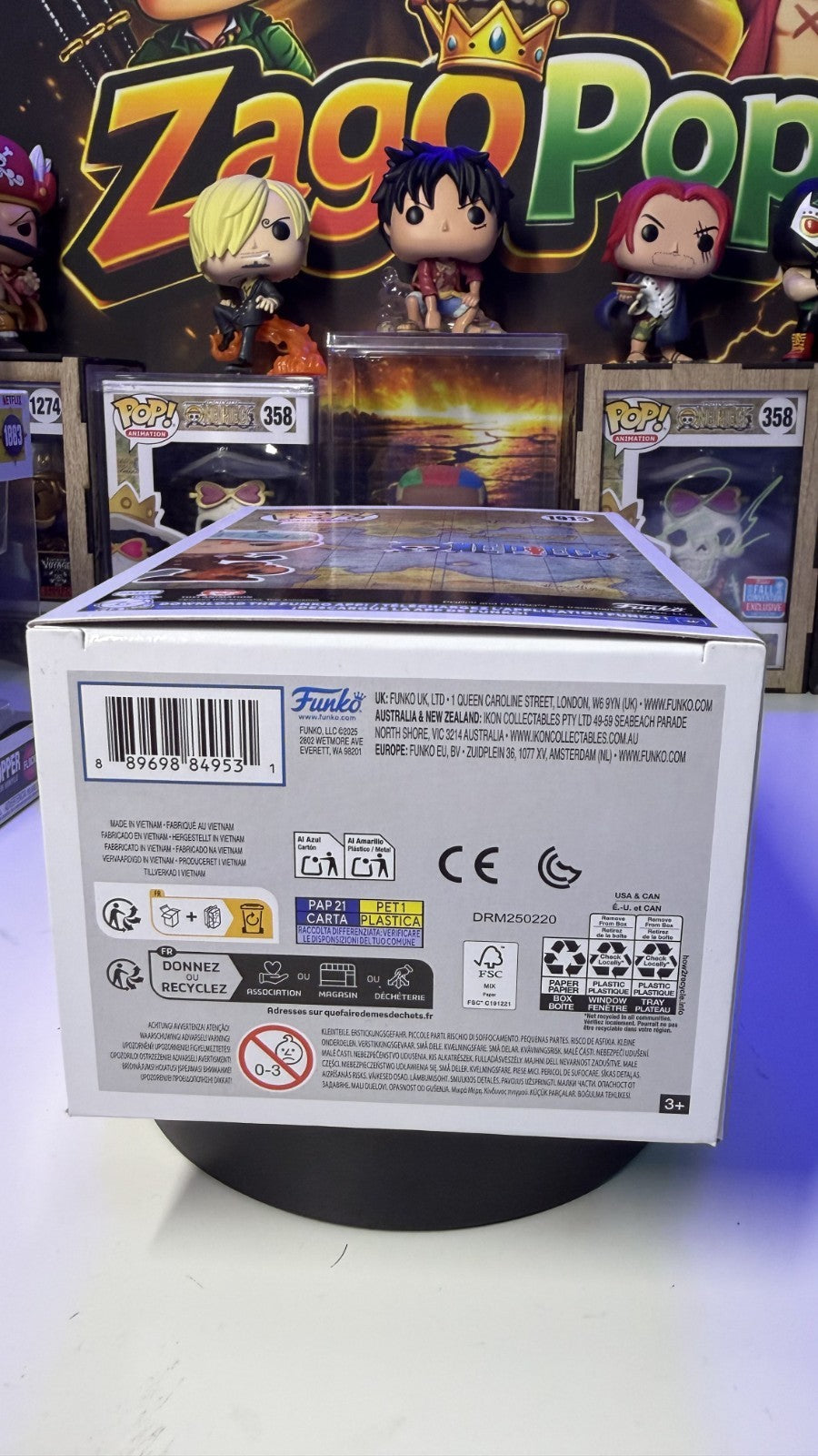Funko Pop Sakazuki 1913 Game Stop Exlusive One Piece