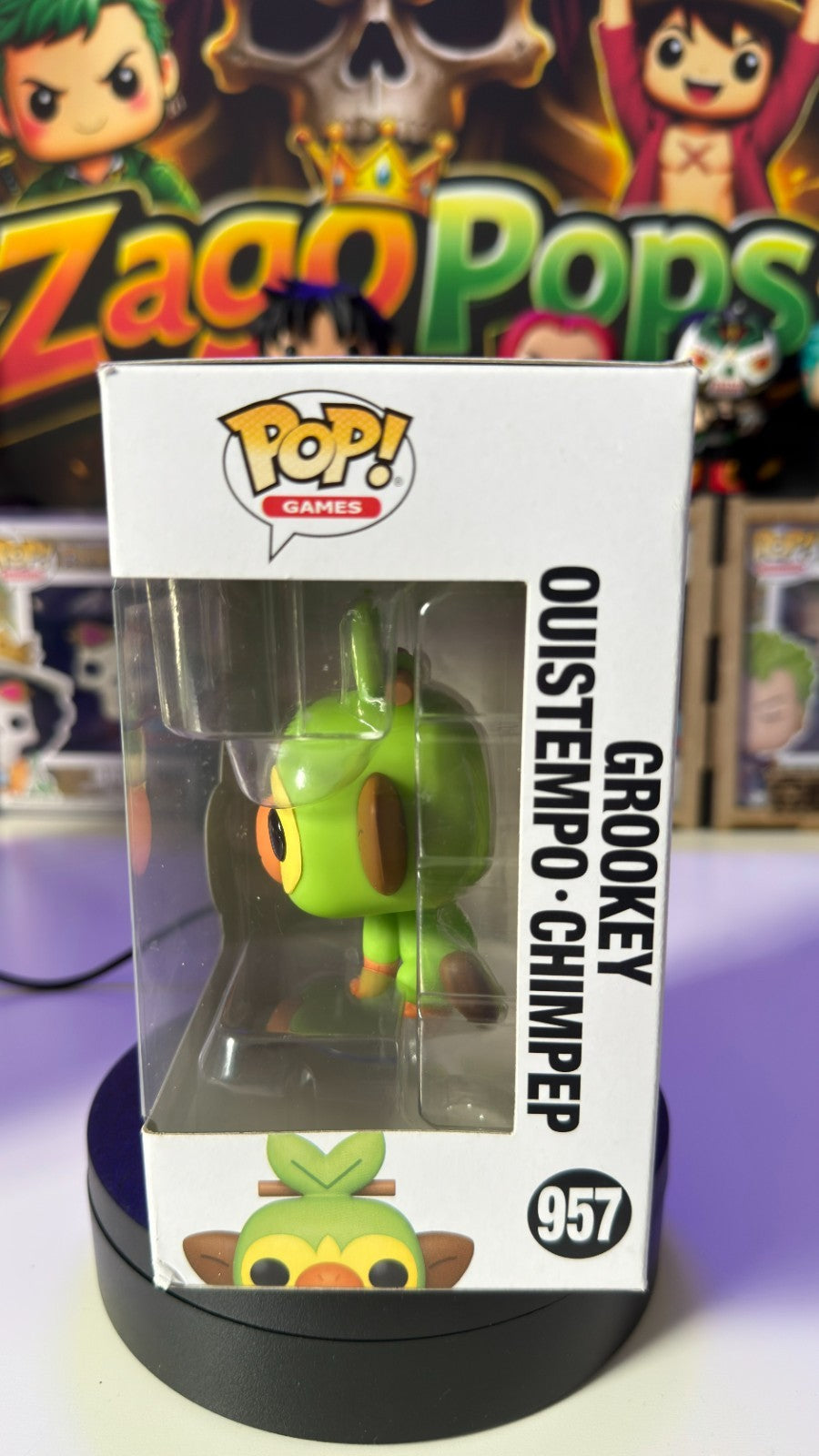 Funko Pop Grookey Ouistempo Chimpep 957 Pokemon