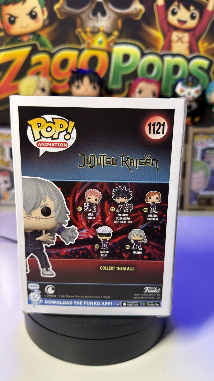Funko Pop Mahito 1121 Jujutsu Kaisen