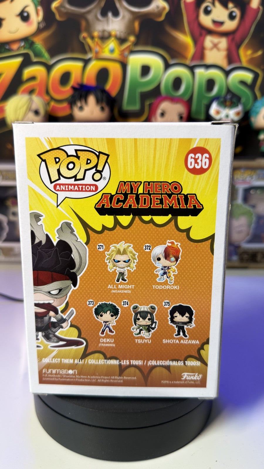Funko Pop Hero Killer Stain 636 Fall Convention 26 My Hero Academia
