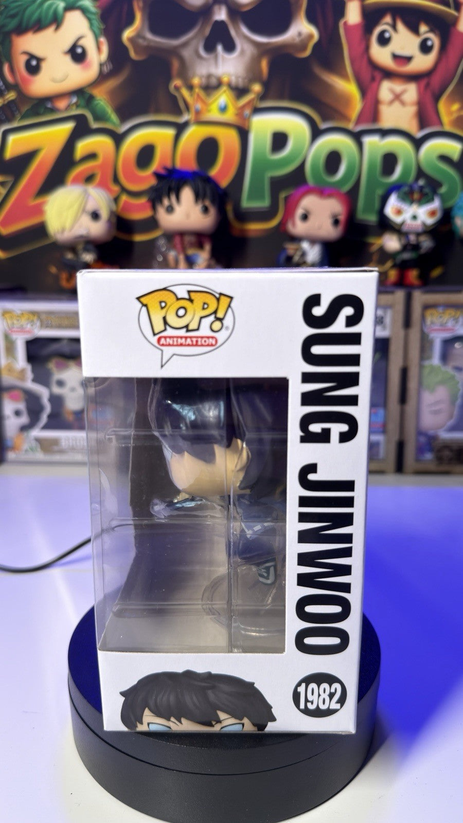 Funko Pop Sung Jinwoo 1982 Solo Leveling